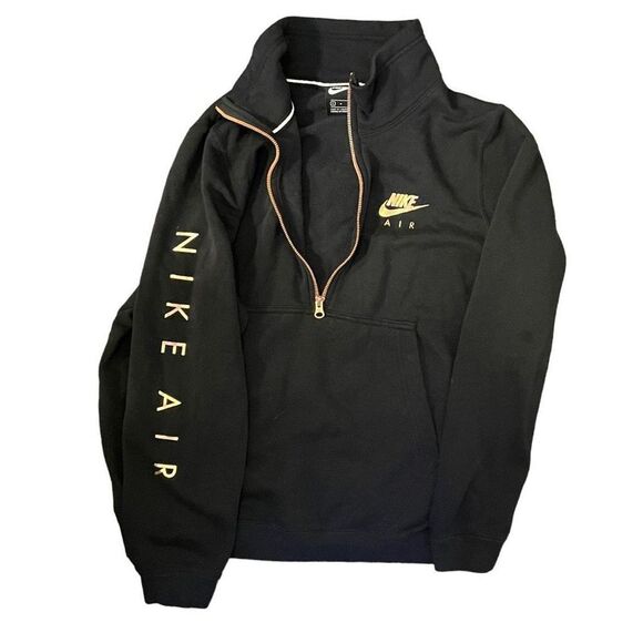 Nike air 1/4 Zip Pull Over Hoodie size Large - Picture 8 of 12